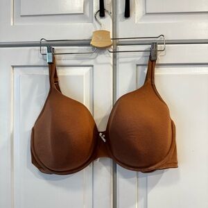 Cacique Lightly Lined‎ Brown T-shirt Bra- 48D